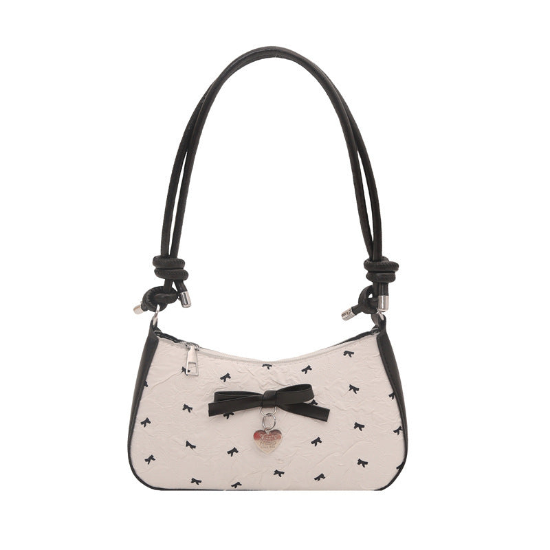 Charming Bow Detail Quilted Handbag Bowlift