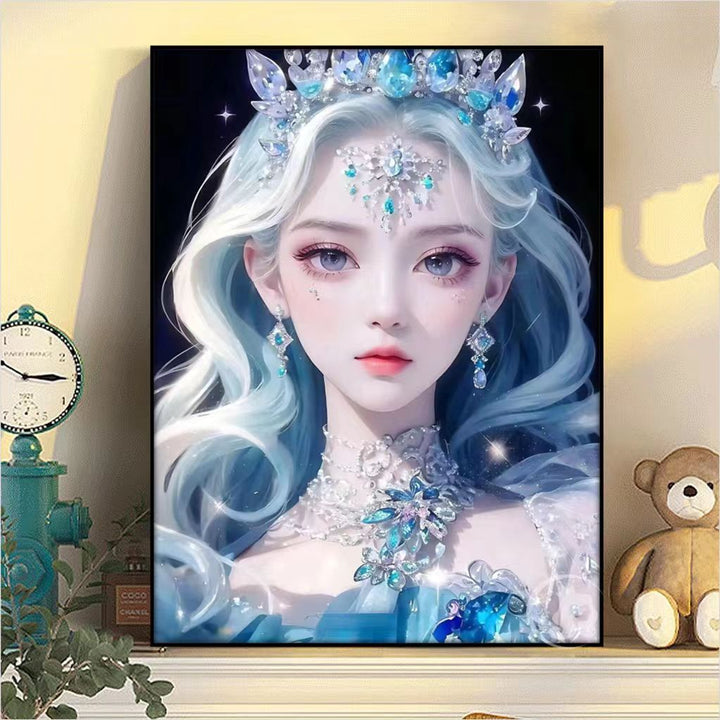 Fantasy Character Portrait Canvas Art Print Bowlift