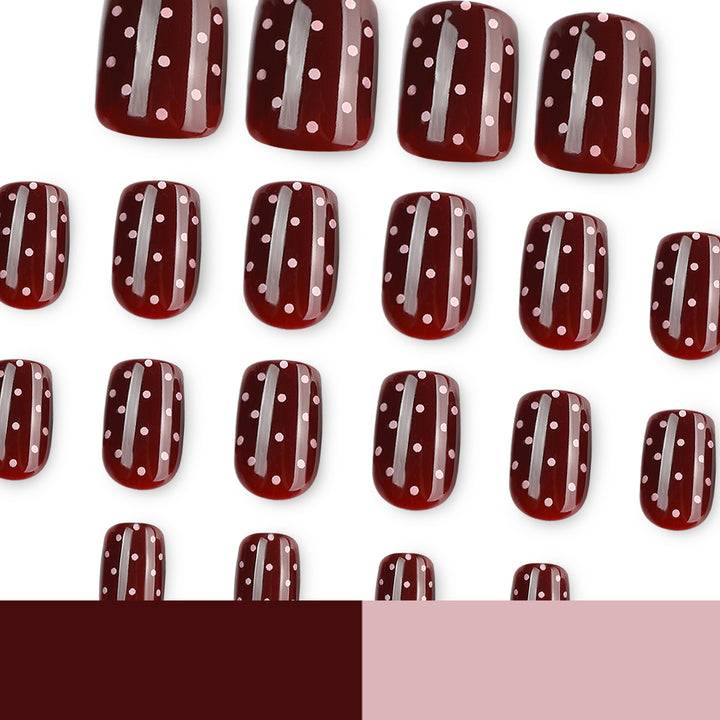 Creative Nail Art with Dots Bowlift