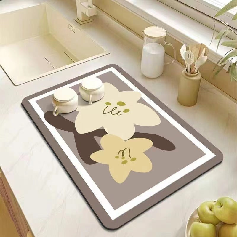 Decorative Kitchen Floor Mat Bowlift