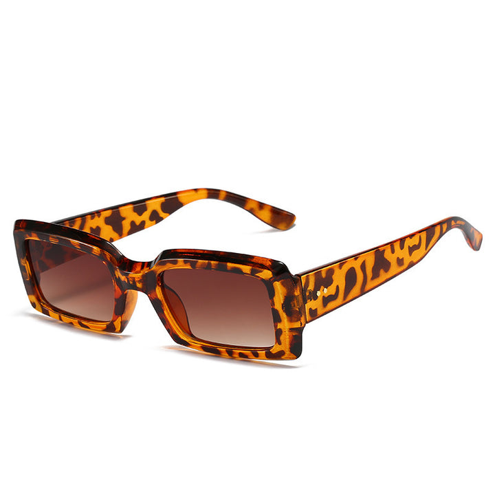 Oversized Geometric Sunglasses with Gradient Lenses Bowlift