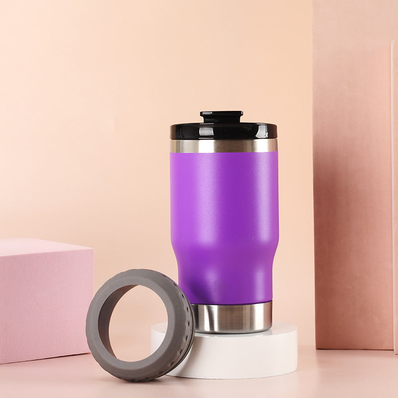 Women Insulated Coffee Mug with non-slip silicone base Bowlift