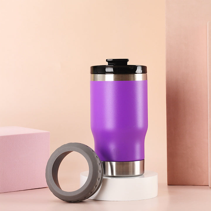 Women Insulated Coffee Mug with non-slip silicone base Bowlift