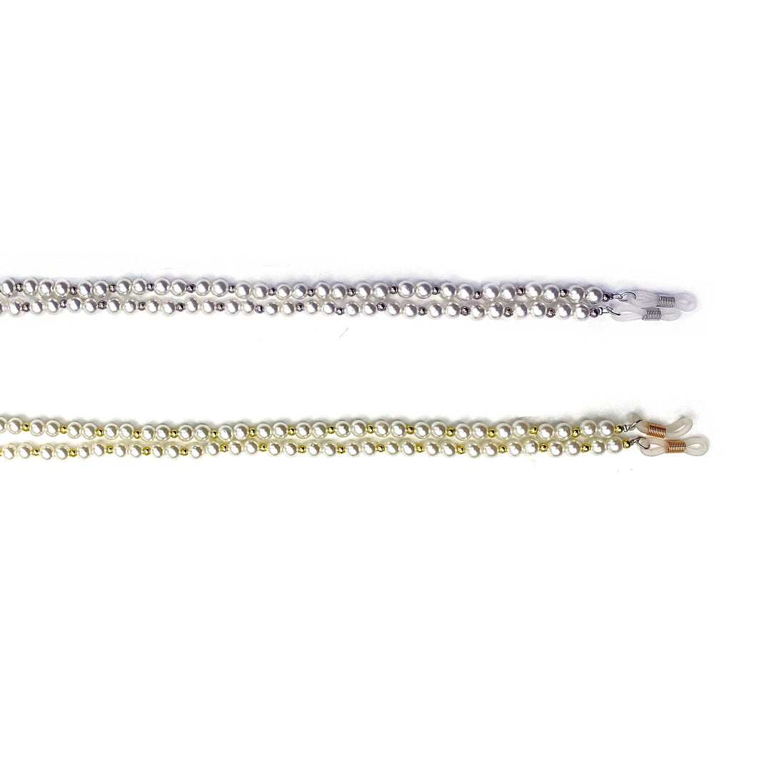 Elegant Double-Strand Eyewear Chain Bowlift