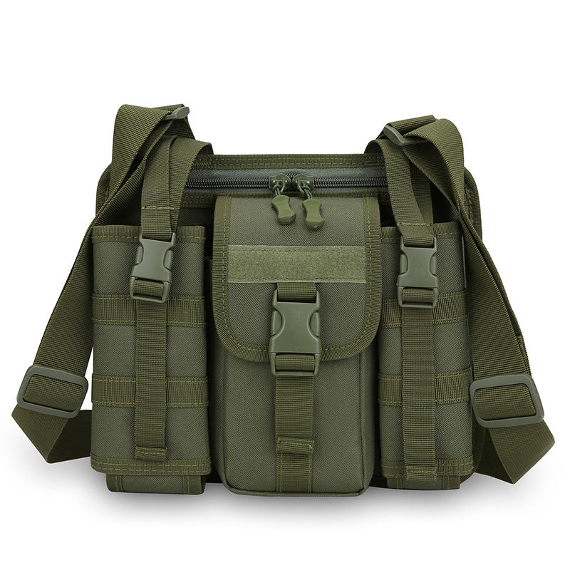 Multi-Pocket Tactical Shoulder Bag Bowlift