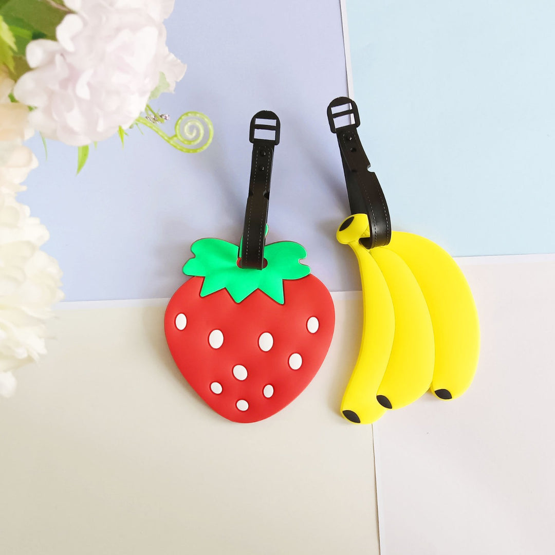 Unisex Luggage Tag in Creative Strawberry Design Bowlift