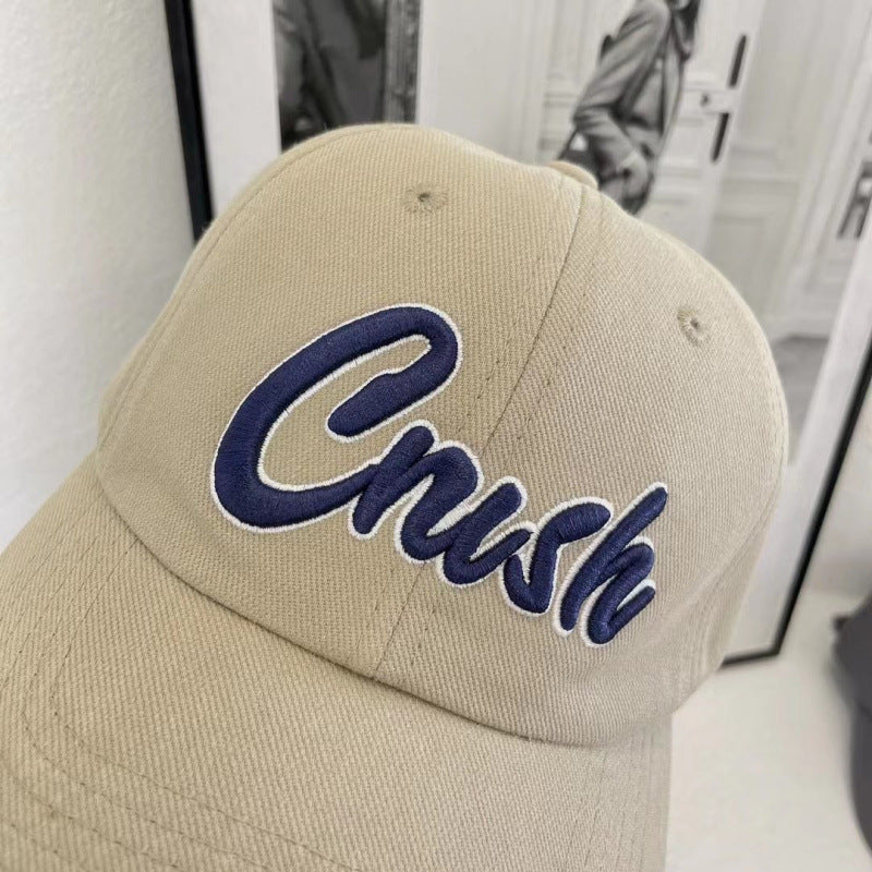 Women's Embroidered Casual Baseball Cap Bowlift