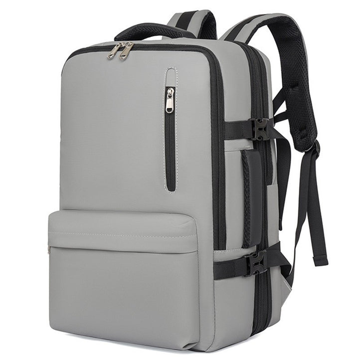Backpack with 180-degree opening and expandable storage Bowlift