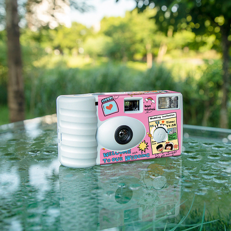 Wedding-Themed Disposable Film Camera Bowlift