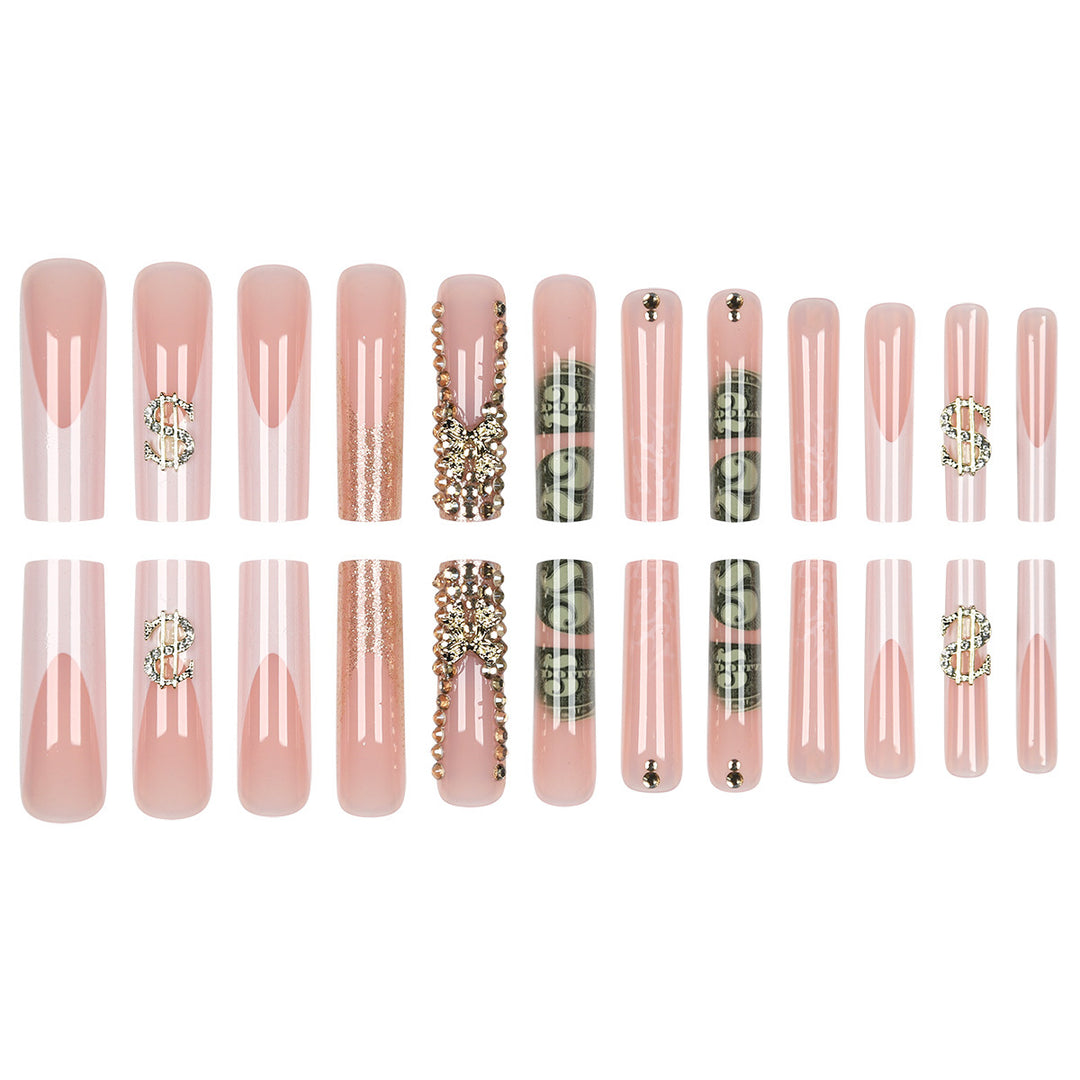 Artistic Decorative Press-On Nails Bowlift