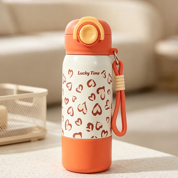 Women's insulated bottle with sweet heart design Bowlift