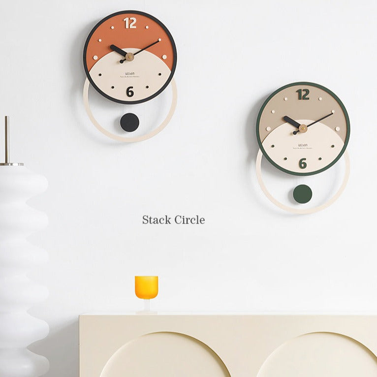 BowLift | Nordic Minimalist Wall Decoration Clock for the Living Room