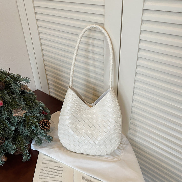 WoWoven Leather Hobo Bag Bowlift