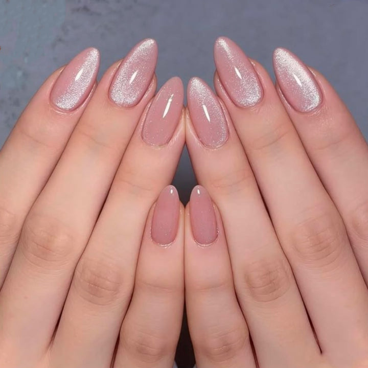Glossy Stiletto Press-On Nail Set Bowlift