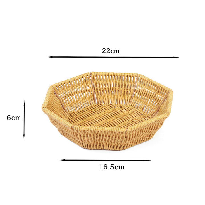 Decorative Hexagonal Storage Basket Bowlift