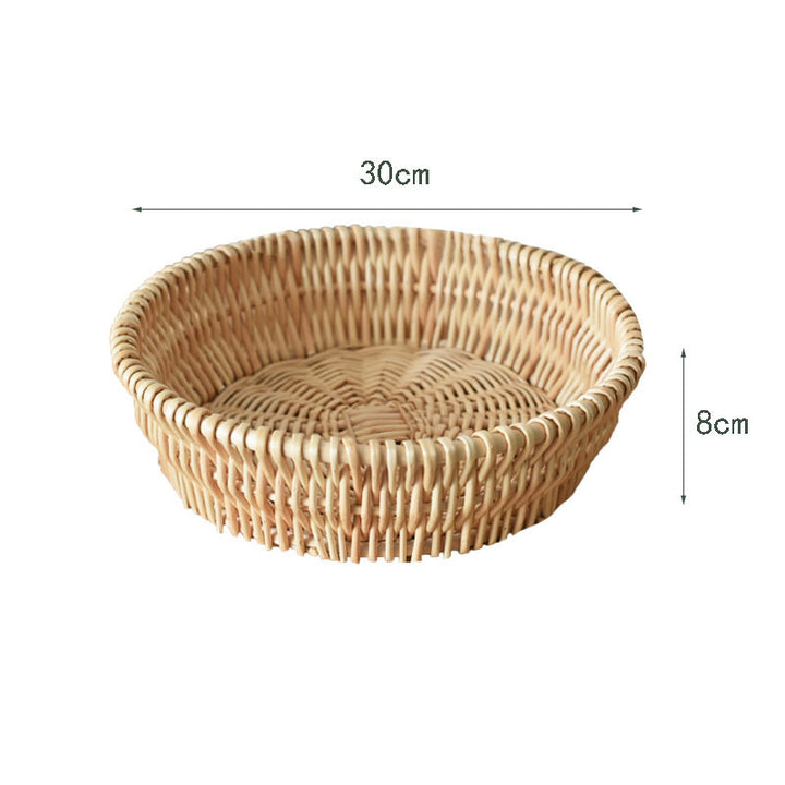 Ladies braided basket with removable inner lining Bowlift