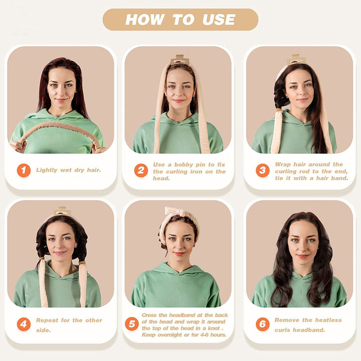 Heatless Curling Hair Set