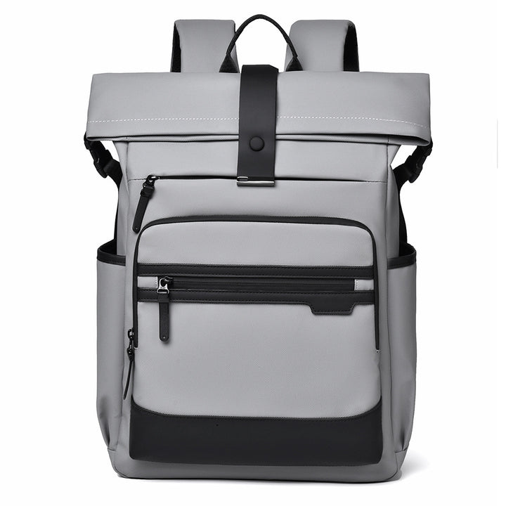 Roll-Top Waterproof Laptop Backpack Bowlift