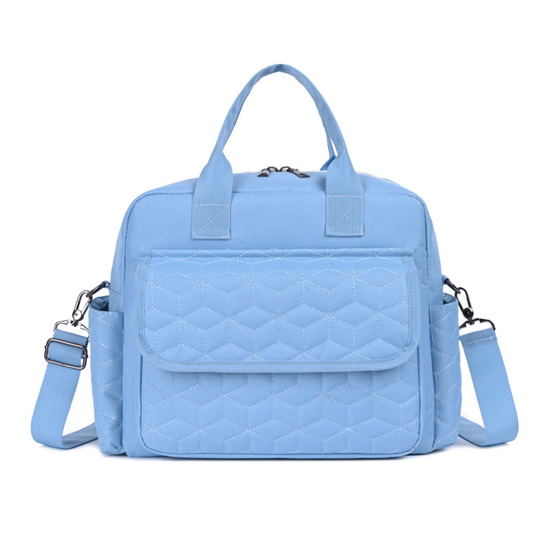 Multifunctional Quilted Laptop Tote Bowlift