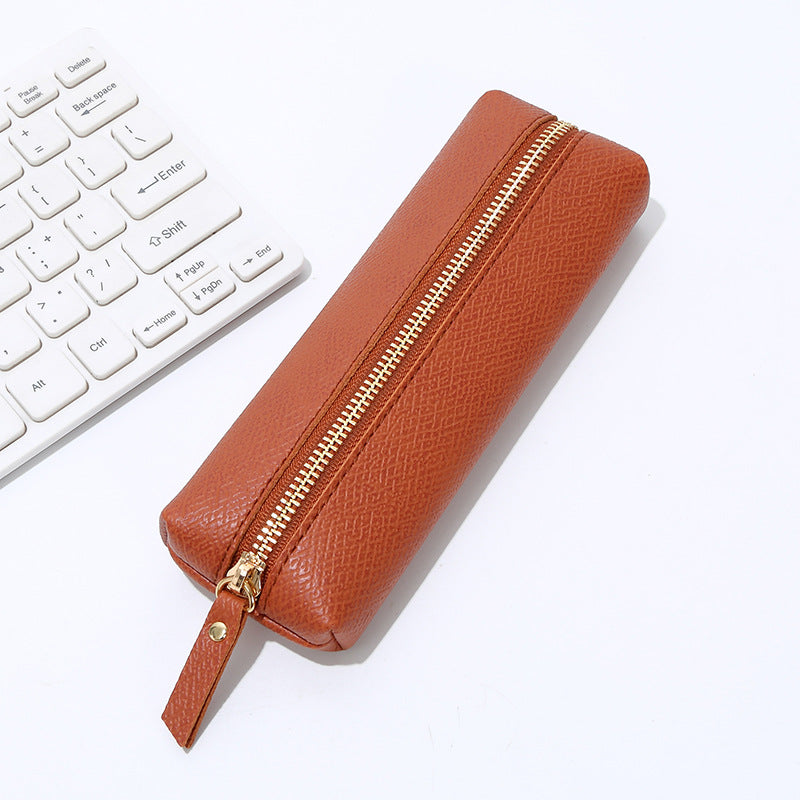 Stylish Leather Pen Case Bowlift