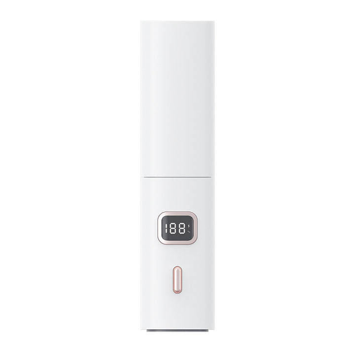 Unisex Portable Smart Temperature Display Handheld Fan Bowlift
