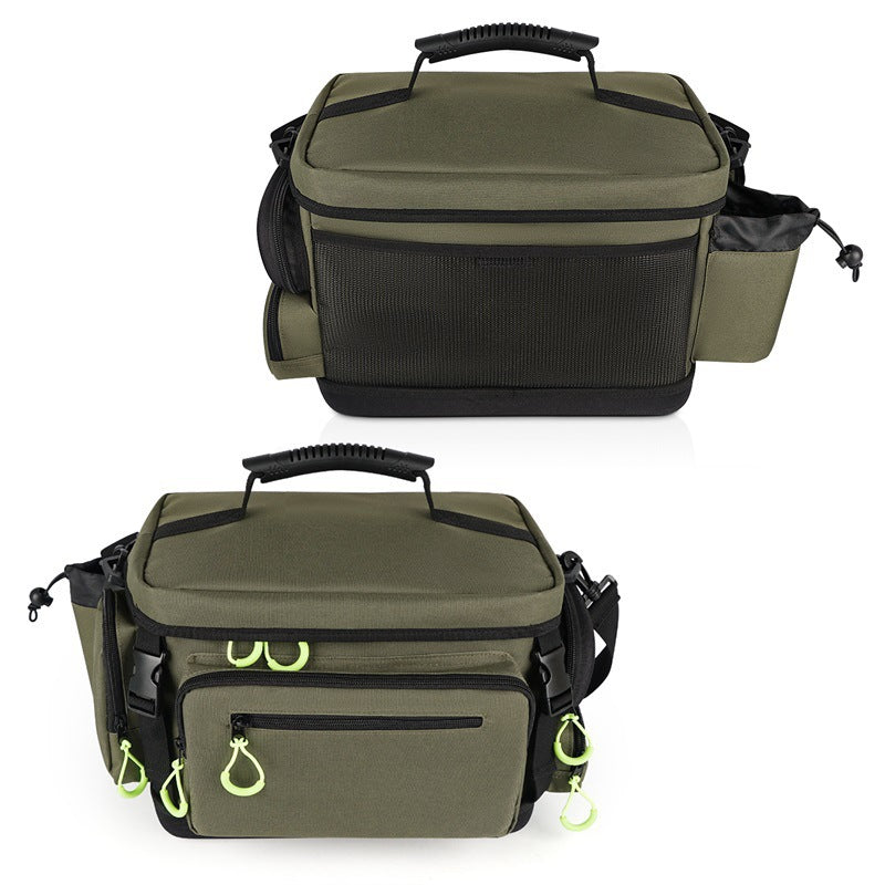 Multi-Compartment Fishing Gear Storage Backpack Bowlift