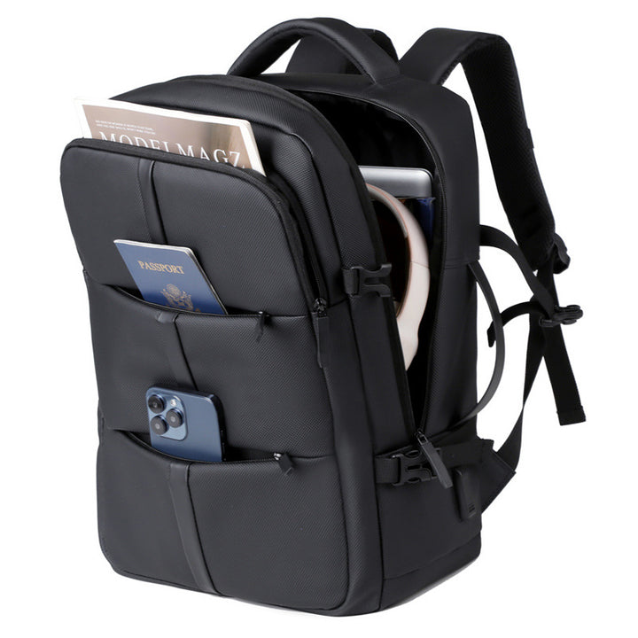 Multifunctional Business Backpack with Sturdy Design and Clever Compartment Layout Bowlift