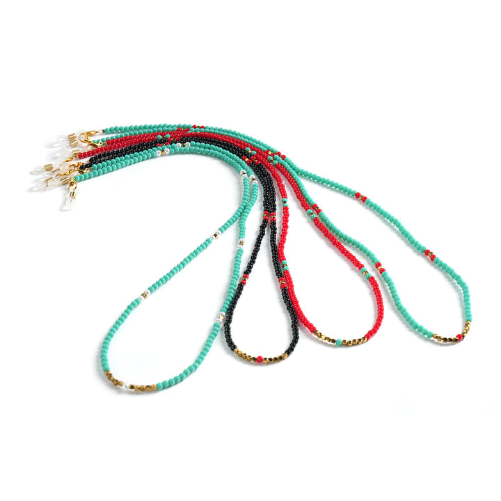 Handcrafted Beaded Eyewear Chain Bowlift