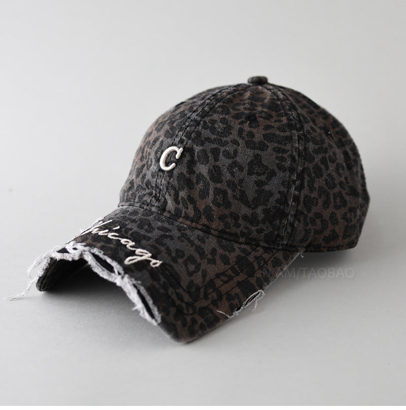 Men's Casual Distressed Baseball Cap Bowlift