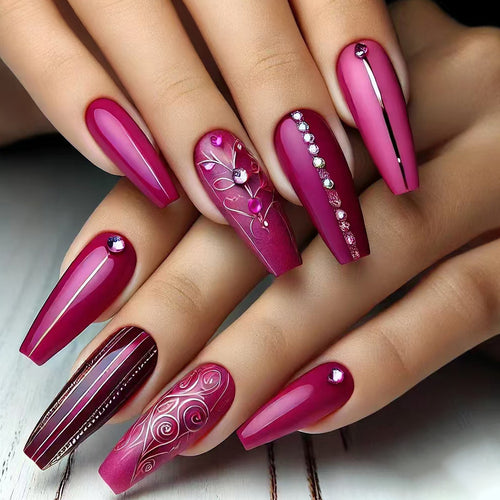 Decorative Press-On Nails Bowlift