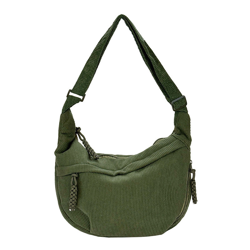 Shoulder bag with artistic fan design Bowlift