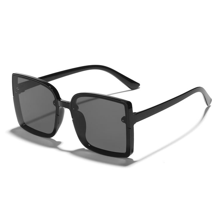 Women oversized square sunglasses with modern gradient effect Bowlift