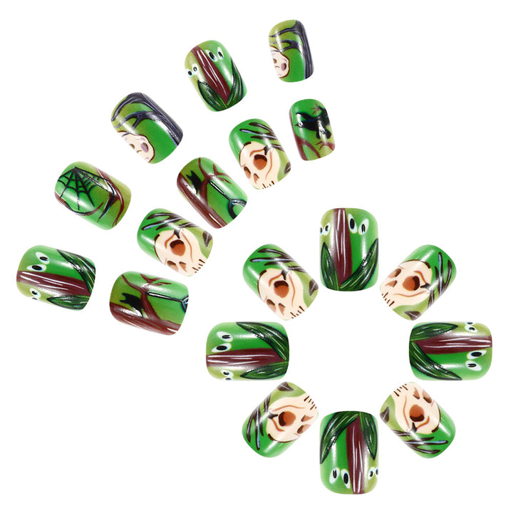 Artistic Botanical Nail Art Design Bowlift