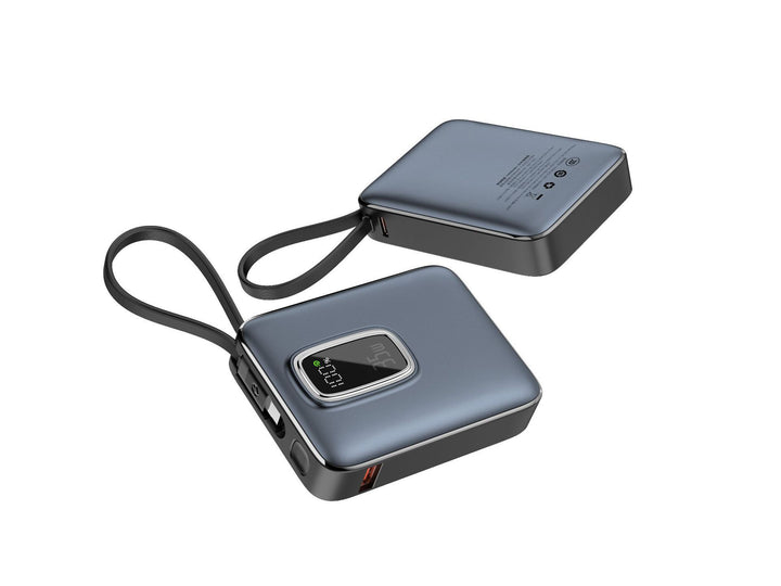 Portable power bank with integrated LED display and fast charging function Bowlift