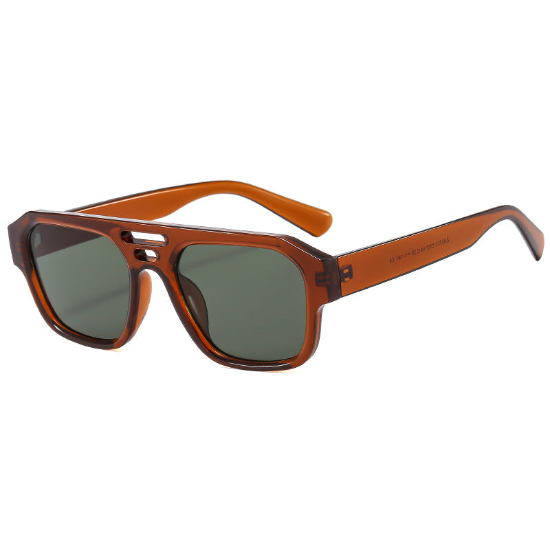 Women Fashion Sunglasses with Angular Design and UV Protection Bowlift