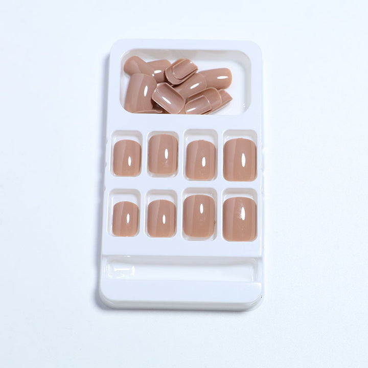 Premium Glossy Fake Nail Set Bowlift