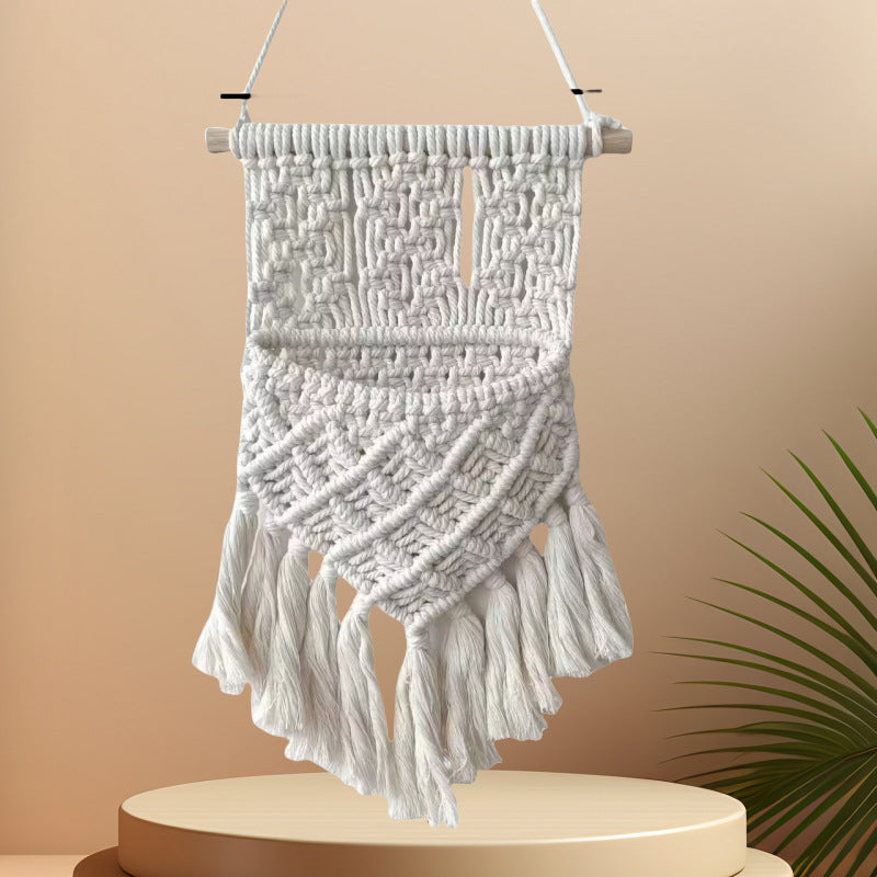 Wall-Mounted Macramé Planter Bowlift