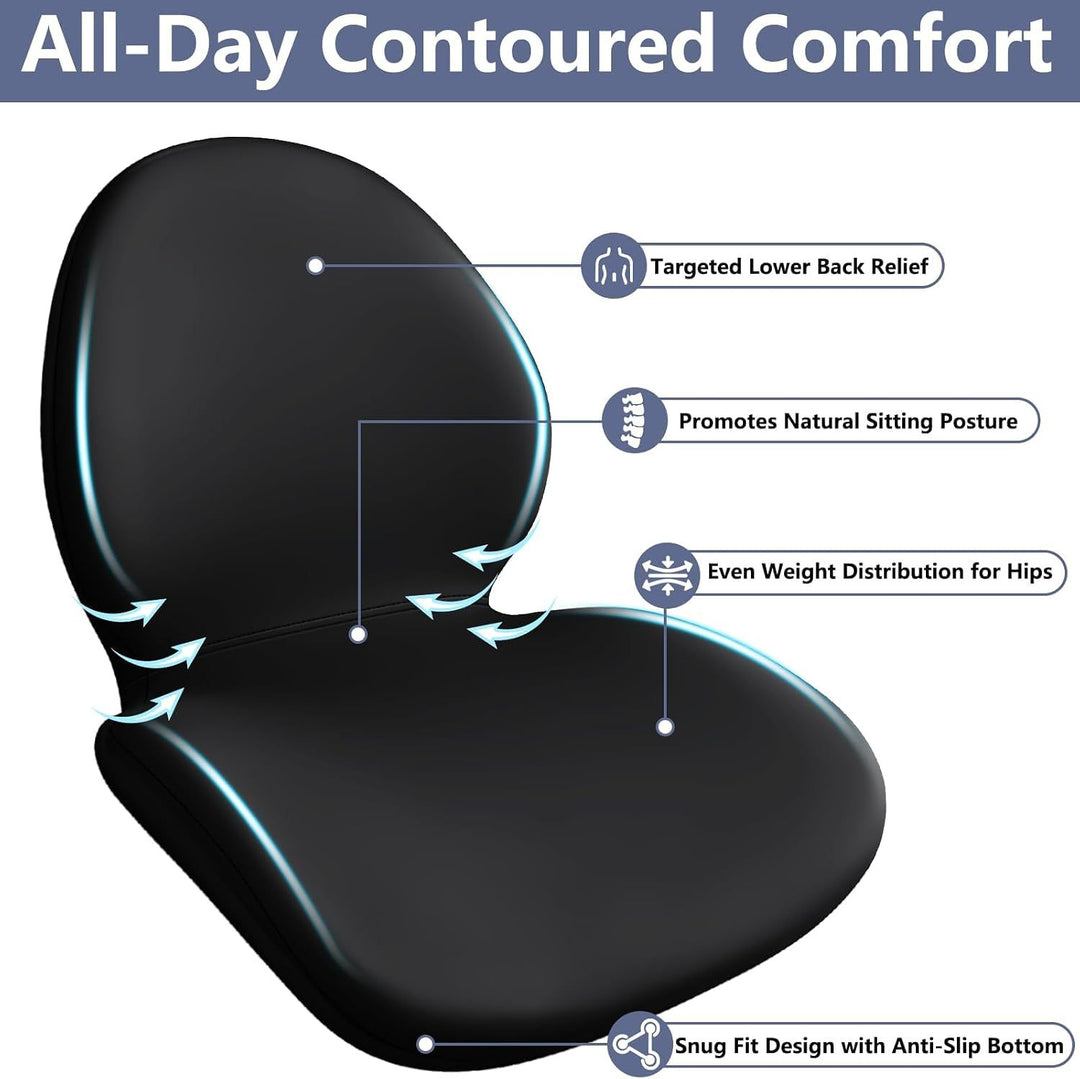 Ergonomic seat cushion Bowlift