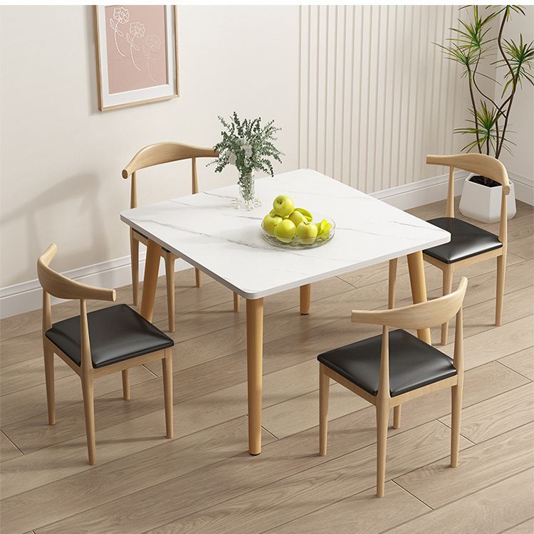 Square Modern Dining Set Bowlift