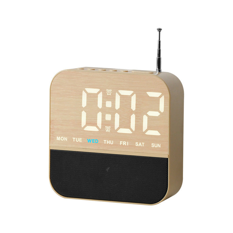 Digital clock radio with temperature display Bowlift