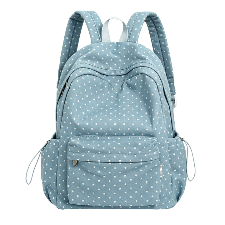 Casual Polka Dot School Backpack Bowlift