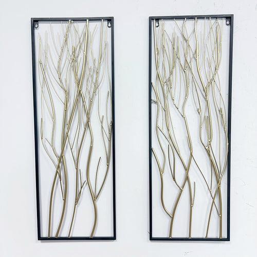 Modern Metal Wall Art Panels Bowlift