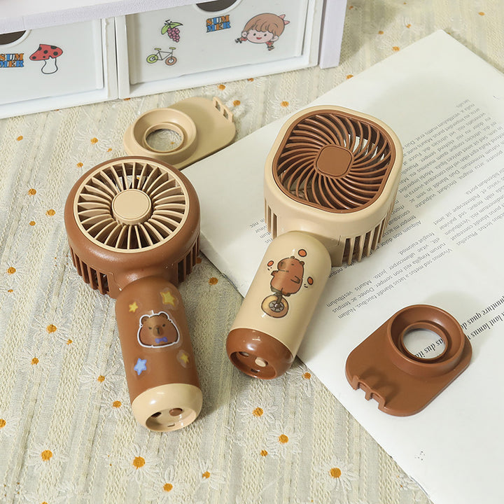 Women's Portable Hand Fan with Elegant Design Bowlift