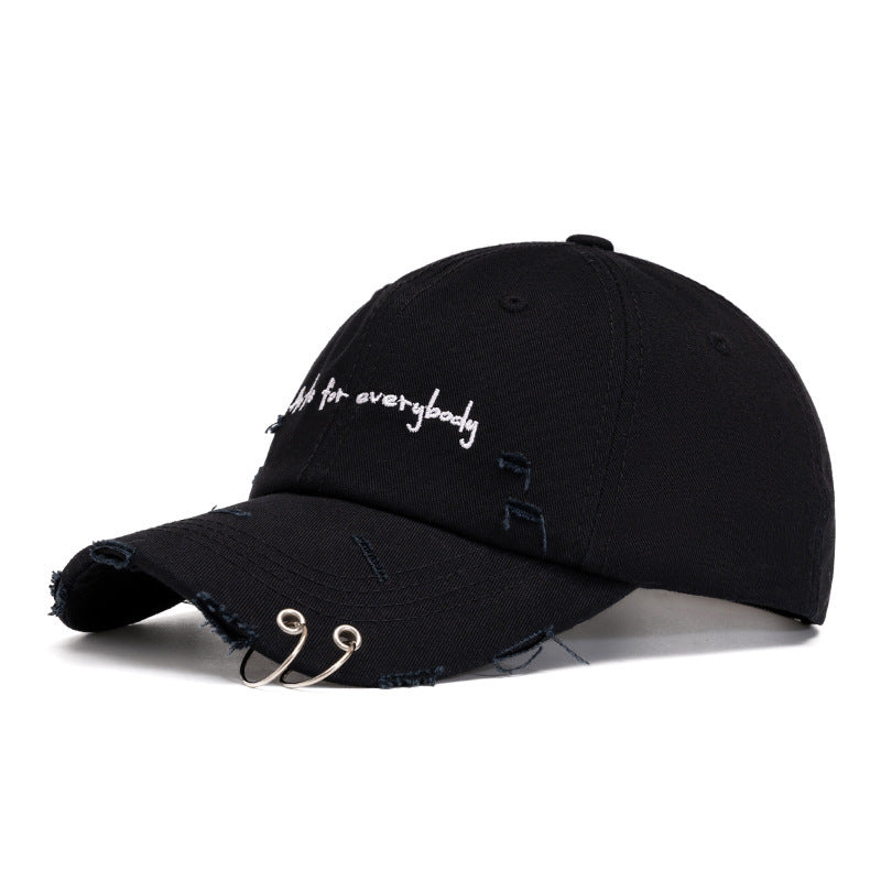 Unisex Distressed Graphic Baseball Cap Bowlift 1784270467
