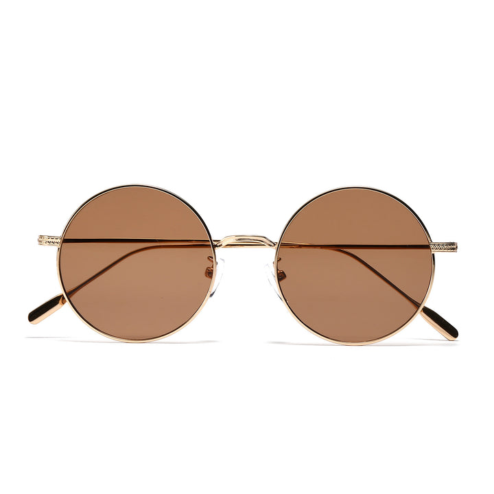 Women round fashionable sunglasses with glamorous frame Bowlift