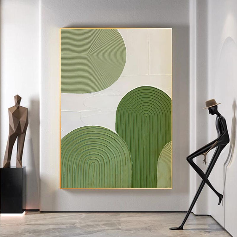 Modern Textured Abstract Canvas Artwork