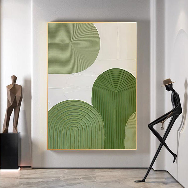 Modern Textured Abstract Canvas Artwork