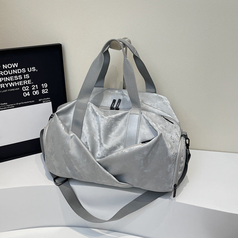 Sporty Travel Bag With Innovative Design And Multifunctional Compartments Bowlift