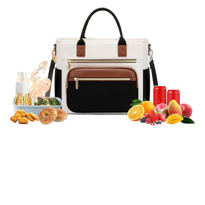 Elegant leisure and office bag with detachable shoulder strap Bowlift