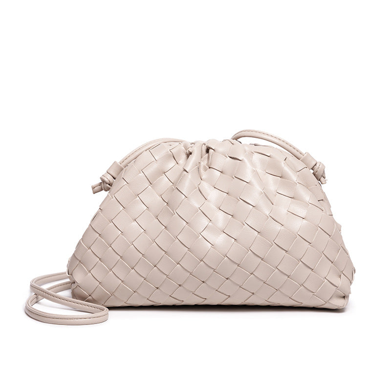 Textured Woven Handheld Clutch Bowlift